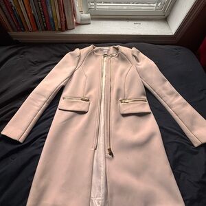 Elegant Cream Women's Coat